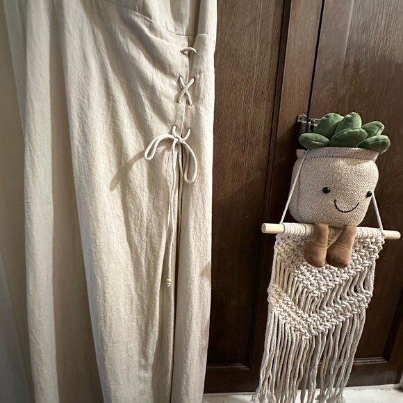 NWT Free People Size S- Francesca midi dress in ivory - Picture 7 of 11